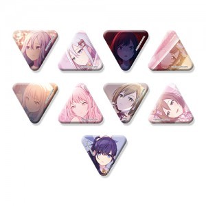 『プロジェクトセカイ カラフルステージ！ feat. 初音ミク』ミニ三角缶バッジ vol.5 D【単品】シークレット・ディスタンス（全9種）