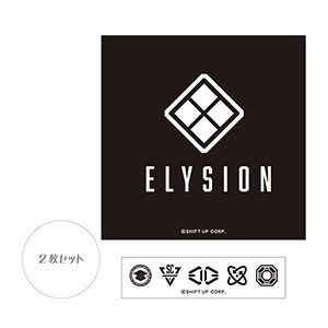 NIKKE ロゴステッカー エリシオン※2025年８月上旬出荷分