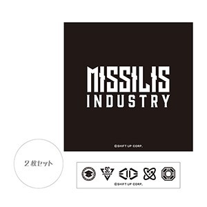 NIKKE ロゴステッカー ミシリス・インダストリー※2025年11月中旬出荷分