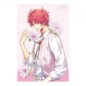 【ビーズログ創刊20周年記念】「with flower」マイクロファイバータオル『ラディアンテイル』ラディ ※2025年11月中旬出荷分