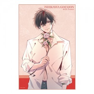 【ビーズログ創刊20周年記念】「with flower」マイクロファイバータオル『天獄ストラグル -strayside-』石川 五右衛門