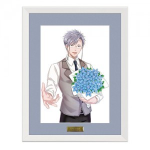 【ビーズログ創刊20周年記念】「with flower」複製原画『スペードの国のアリス～Wonderful White World～』ルイス=キャロル