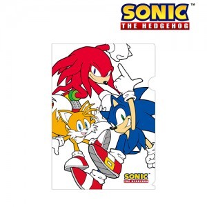 ソニック・ザ・ヘッジホッグ＆テイルス＆ナックルズ クリアファイル