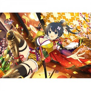 シノビマスター 閃乱カグラ NEW LINK B2タペストリー（夜桜／伝説爆乳祭）