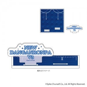 アクリルコースタースタンド「ニューダンガンロンパV3 みんなのコロシアイ新学期」01/ドレスアップデザイン(ミニキャラ)