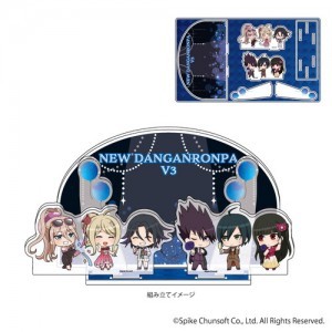 プレミアム アクリルジオラマプレート「ニューダンガンロンパV3 みんなのコロシアイ新学期」01/集合デザイン(ミニキャラ)