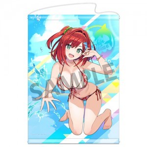 ドルフィンウェーブ B2タペストリー 咲宮 入華(水着)