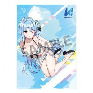 ドルフィンウェーブ ビジュアルアクリルプレート 永雪 氷織(水着)