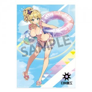 ドルフィンウェーブ ビジュアルアクリルプレート 伊澄 桐利(水着)