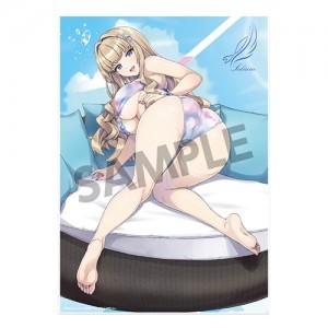 ドルフィンウェーブ ビジュアルアクリルプレート ヴィーナ/綺羅星 神奈(水着)