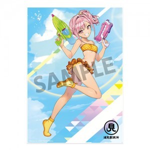 ドルフィンウェーブ ビジュアルアクリルプレート 浦見 かな(水着)