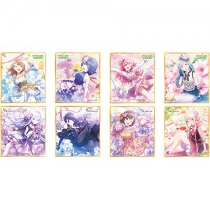 『プロジェクトセカイ カラフルステージ！ feat. 初音ミク』ミニ色紙コレクション SP A/B【BOX】B MORE MORE JUMP！＆25時、ナイトコードで。（全8種）