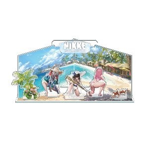 NIKKE ジオラマアクリル-summer- 部隊01※2025年11月中旬出荷分