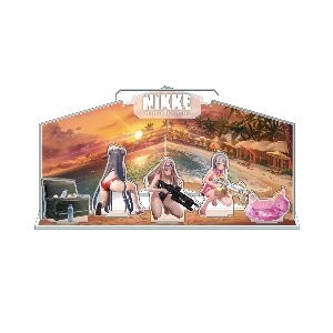 NIKKE ジオラマアクリル-summer- 部隊02※2025年11月中旬出荷分