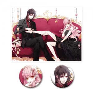 【オトメイト×ビーズログ】『ワンド オブ フォーチュン2 FD ～君に捧げるエピローグ～』アクリルパネル＆缶バッジ2種セット ※2025年11月中旬出荷分