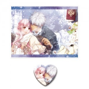 【オトメイト×ビーズログ】『ワンド オブ フォーチュン2 FD ～君に捧げるエピローグ～』アクリルパネル＆ハート缶バッジセット