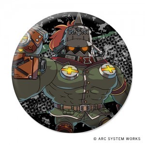 GUILTY GEAR -STRIVE- ぺたん娘缶バッジ ポチョムキン