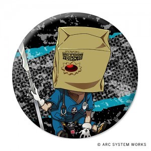 GUILTY GEAR -STRIVE- ぺたん娘缶バッジ ファウスト