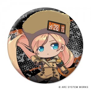 GUILTY GEAR -STRIVE- ぺたん娘缶バッジ ミリア＝レイジ