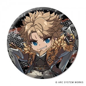 GUILTY GEAR -STRIVE- ぺたん娘缶バッジ レオ＝ホワイトファング