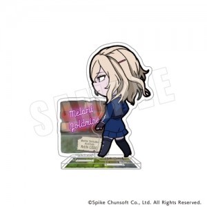 超探偵事件簿 レインコード   きゃらまーち アクリルスタンド  05.メラミ　ゴールドマイン