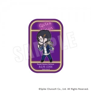 超探偵事件簿 レインコード  きゃらまーち スクエアカンバッジ  09.エイフェックス　ローガン