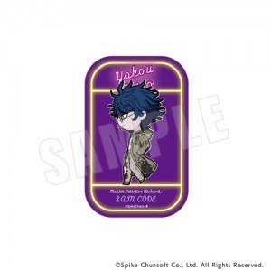 超探偵事件簿 レインコード  きゃらまーち スクエアカンバッジ  12.ヤコウ　フーリオ