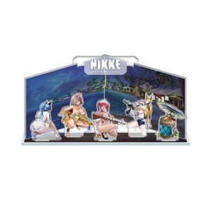 NIKKE ジオラマアクリル-summer- 部隊03※2025年11月中旬出荷分