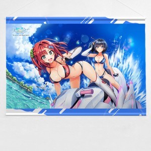 『ドルフィンウェーブ』B2タペストリー（咲宮 入華＆都条 みちる）