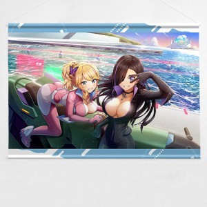 『ドルフィンウェーブ』B2タペストリー（黒瀬 見波＆伊澄 桐利）