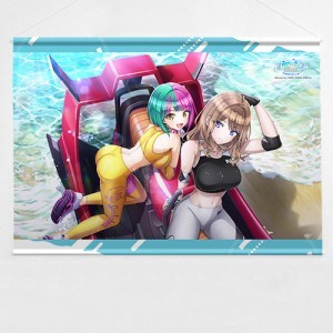 『ドルフィンウェーブ』B2タペストリー（住乃絵 紫苑＆ヘリー・ルイス）