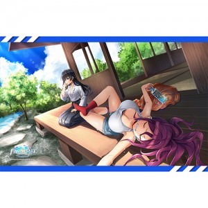 『ドルフィンウェーブ』タオルケット（刃兼 乙姫＆暮無 夕離）