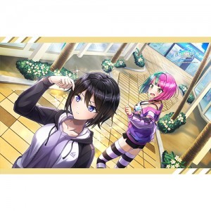 『ドルフィンウェーブ』タオルケット（住乃絵 紫苑＆ヘリー・ルイス）