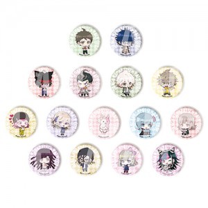 ダンガンロンパ1・2 Reload×超探偵事件簿 レインコード  トレーディング缶バッジVol.2