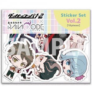 ダンガンロンパ1・2 Reload×超探偵事件簿 レインコード  ミニステッカーセットVol.2