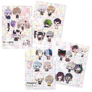 ダンガンロンパ1・2 Reload×超探偵事件簿 レインコード  A4クリアファイル 2枚セット