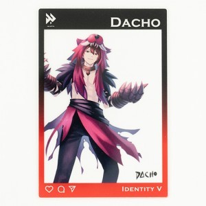 FAV IDV CHARACTER ACRYLIC CARD DACHO