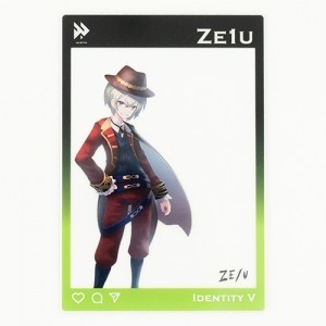 FAV IDV CHARACTER ACRYLIC CARD ZELU