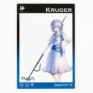 FAV IDV CHARACTER ACRYLIC CARD KRUGER