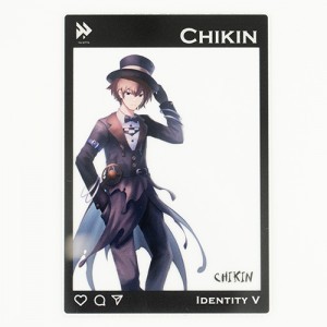 FAV IDV CHARACTER ACRYLIC CARD CHIKIN