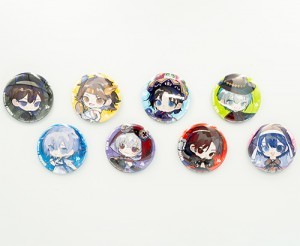 FAV IDV SD CHARACTER RAMDOM PINBACK BUTTON