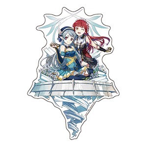 ソードアート・オンライン ゲーム10周年記念 デカステッカー　セブン・レイン