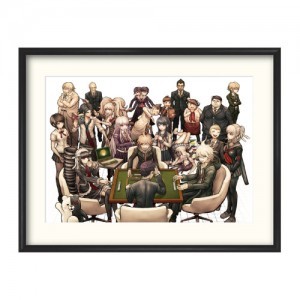 ダンガンロンパ1・2 Reload　複製画（幸運対決）