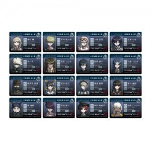ダンガンロンパシリーズ　才囚学園学生証風カード　コンプリートセット（全16種）（特典付き）