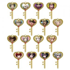 ダンガンロンパシリーズ　愛の鍵キーホルダー　Vol.2（SDR2）　単品