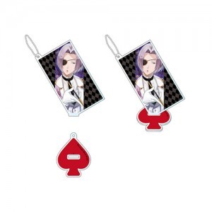 【オトメイト×ビーズログ】『スペードの国のアリス ～Wonderful Black World～』アクリルスタンドキーホルダー ナイトメア＝ゴットシャルク