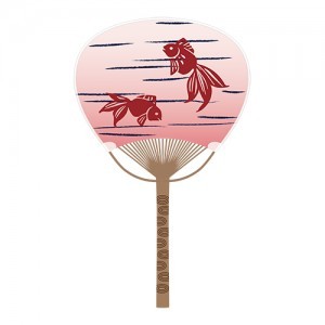 ときめきメモリアル Girl's Side 4th Heart うちわ 金魚※2025年11月中旬出荷分