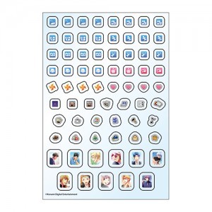 ときめきメモリアル Girl's Side 4th Heart ステッカーシート A※2025年11月中旬出荷分