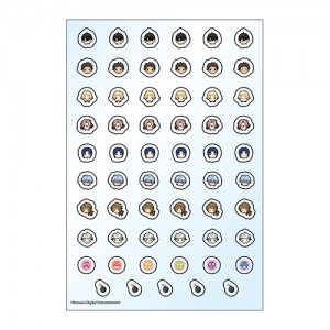 ときめきメモリアル Girl's Side 4th Heart ステッカーシート B