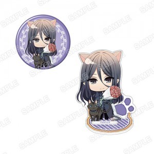 角川ビーンズ文庫創刊22周年記念 アクリルフィギュア＆缶バッジセットシュガーアップル・フェアリーテイル